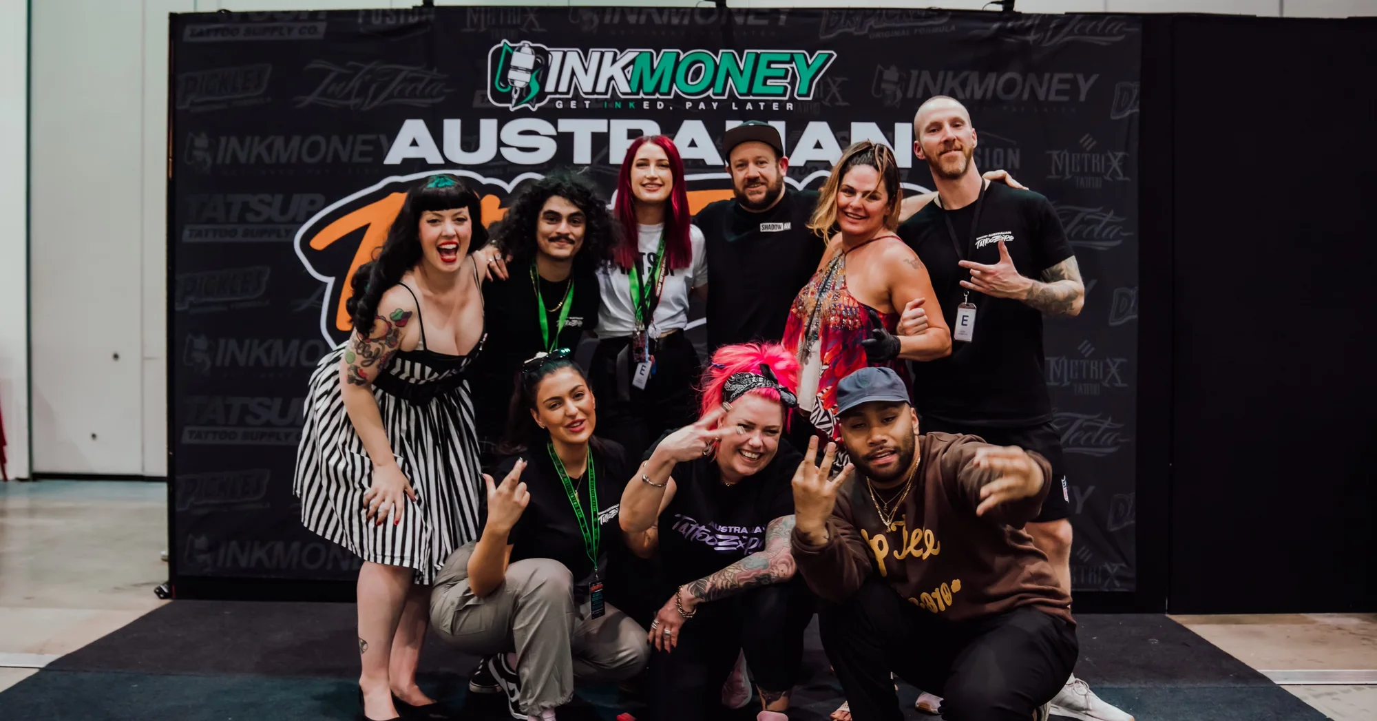 A show team together