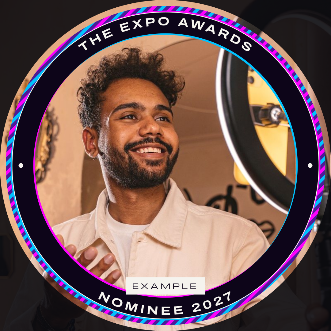 An example Instagram profile picture in the Nominee 2027 ring