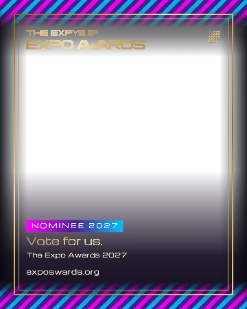 The Expo Awards Vote for me, or vote for us frame