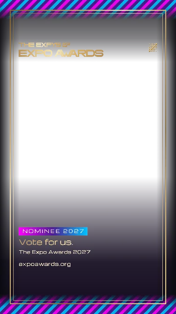 The Expo Awards Vote for me, or vote for us frame